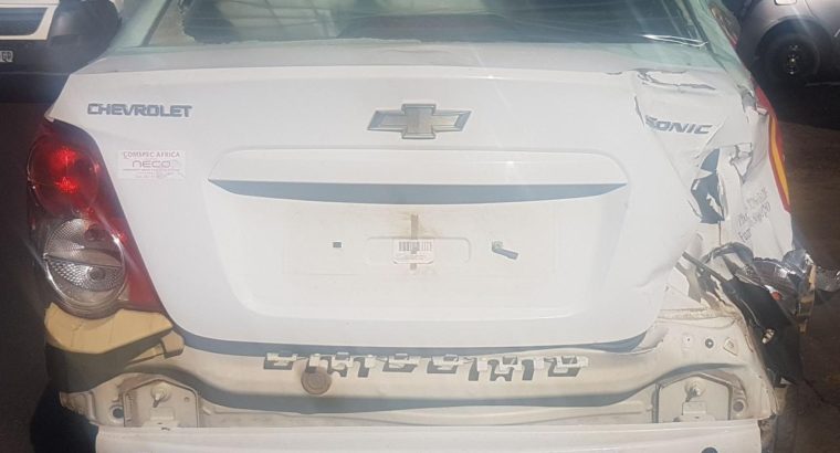 CHEV SONIC SEDAN 1.6 2012 STRIPPPING FOR SPARES