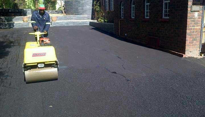 Tarmac black carpet driveways and parking areas
