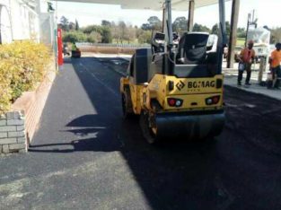 Tarmac black carpet driveways and parking areas