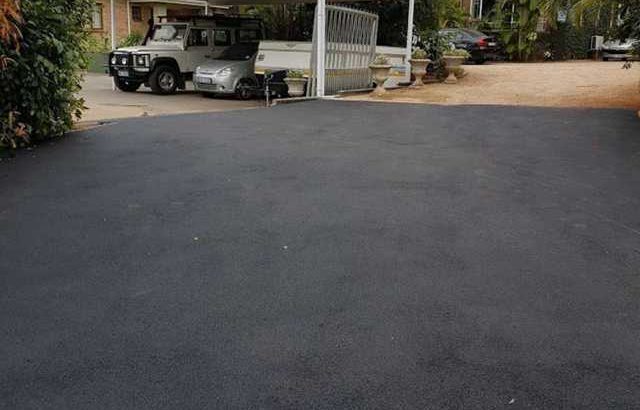 Asphalting, paving and retaining walls