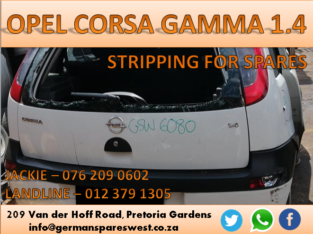 OPEL CORSA GAMMA 1.4 2006 STRIPPING FOR SPARES