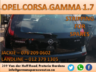 OPEL CORSA GAMMA 1.7DTI 2005 STRIPPING FOR SPARES
