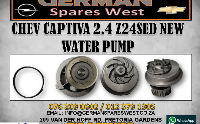 CHEV CAPTIVA 2.4 Z24SED NEW WATER PUMP FOR SALE