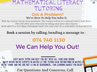 Mathematical literacy tutor