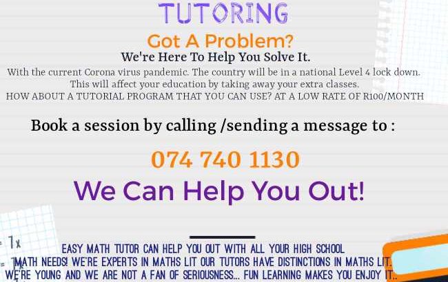Mathematical literacy tutor