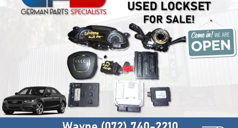Audi A4 1.8T 2011 (CDH) – Lockset FOR SALE!