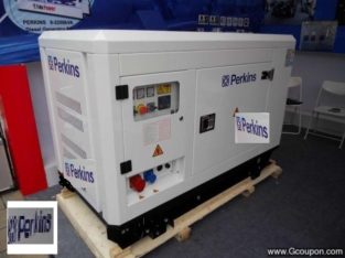 PERKINS 15/KVA SILENT ATS SINGLE PHASE DIESEL GENERATOR