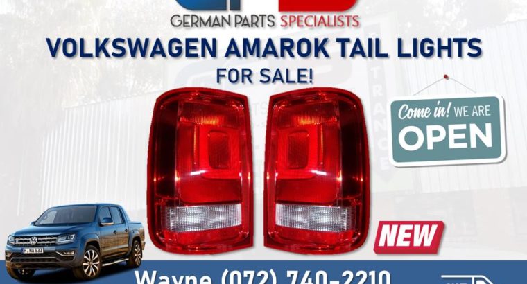 Volkswagen Amarok Double Cab – Tail Lights FOR SALE!
