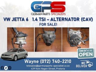 Jetta 6 1.4 TSI – Alternator (CAV) FOR SALE!