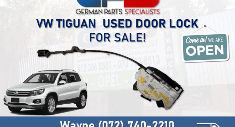 VW Tiguan – Used Door Lock FOR SALE!