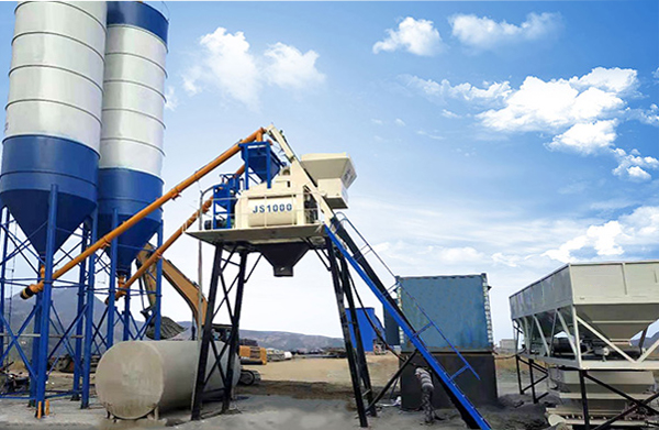 Skip Hoist Concrete Batching Plant for Sale