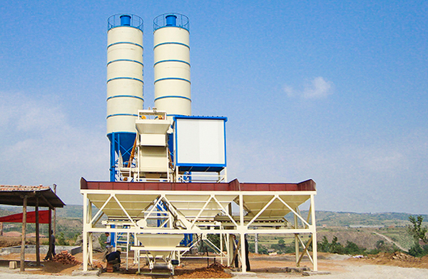 Skip Hoist Concrete Batching Plant for Sale