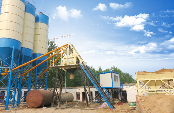 Skip Hoist Concrete Batching Plant for Sale