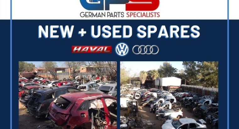 New + Used Spares: Vw, Audi & Haval