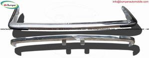 Datsun 240Z 260Z 280Z bumper (1969-1978) with rubber by stainless