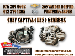 CHEV CAPTIVA USED ( LE5 ) GEARBOX FOR SALE