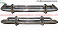 Full Set Volkswagen Karmann Ghia US type bumper (1970 – 1971)