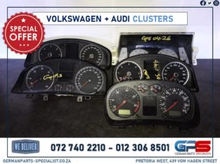 Volkswagen + Audi Cluster Sale