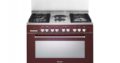 ELBA 900mm Burner Gas / Electric Stove Black