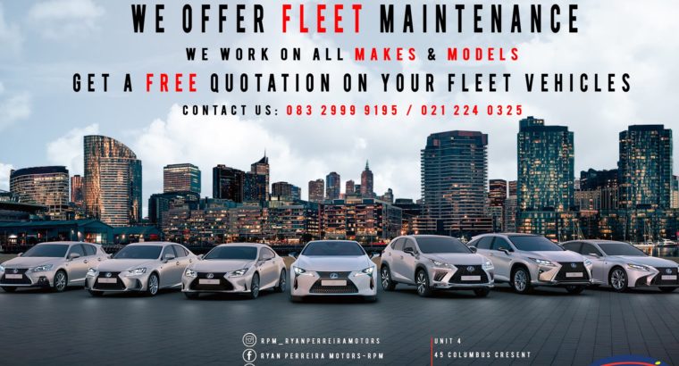 Fleet Servicing & Repairs
