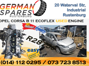 OPEL CORSA B11 ECOFLEX USED ENGINE FOR SALE!!!