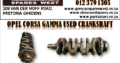 OPEL CORSA GAMMA USED CRANKSHAFT