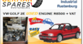 VW GOLF 2E USED ENGINE FOR SALE!!!