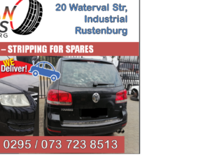 VW TOUAREG 2006 STRIPPING FOR SPARES!!!