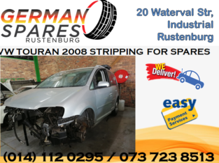 VW TOURAN 2008 STRIPPING FOR SPARES!!!