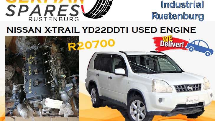 NISSAN X-TRAIL YD22DDTI USED ENGINE FOR SALE!!!