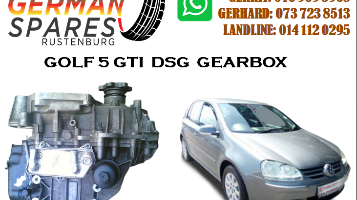 GOLF 5 GTI DSG GEARBOX FOR SALE!!!