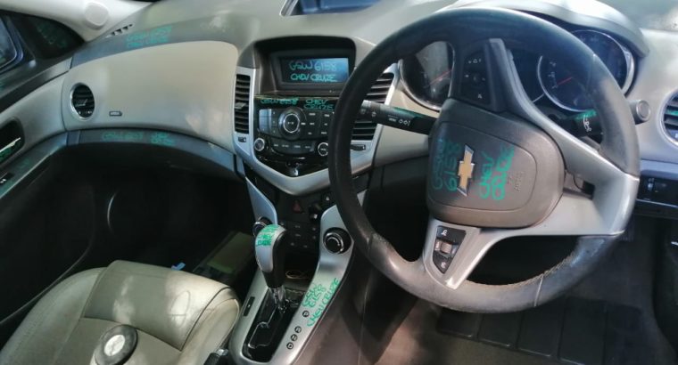 CHEV CRUZE 1.8 ( AUTO ) IS NOW STRIPING FOR SPARES