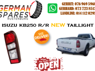 ISUZZU KB250 R/R TAILLIGHTS FOR SALE!!!