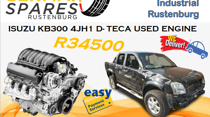 ISUZU KB300 4JH1 D-TECA USED ENGINE FOR SALE!!!