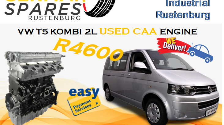 VW T5 KOMBI 2L USED CAA ENGINE FOR SALE!!!