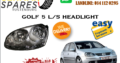 GOLF 5 LF NEW HEADLIGHT FOR SALE!!!