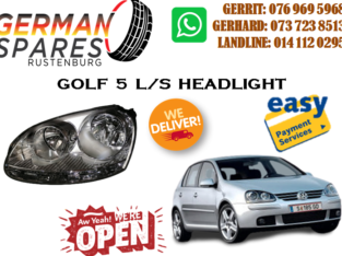 GOLF 5 LF NEW HEADLIGHT FOR SALE!!!
