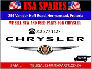 WE SELL CHRYSLER/ NEW AND USED/ REPLACEMENT PARTS