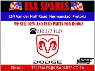 WE SELL/ DODGE/ NEW AND USED/ REPLACEMENT PARTS