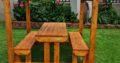 Picnic Bench with Roof