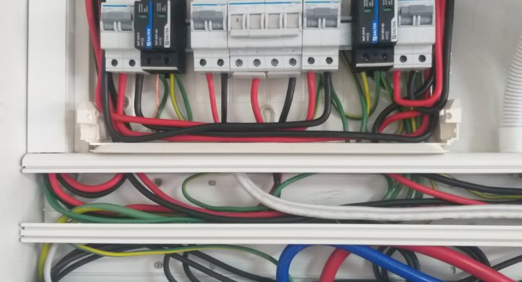 Experienced electrician, rating per day.