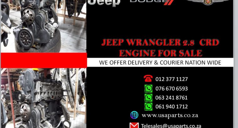 JEEP/ WRANGLER 2.8/ CRD ENGINE/ FOR SALE