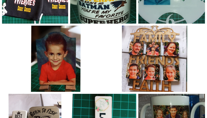 Sublimation and vinyl printing