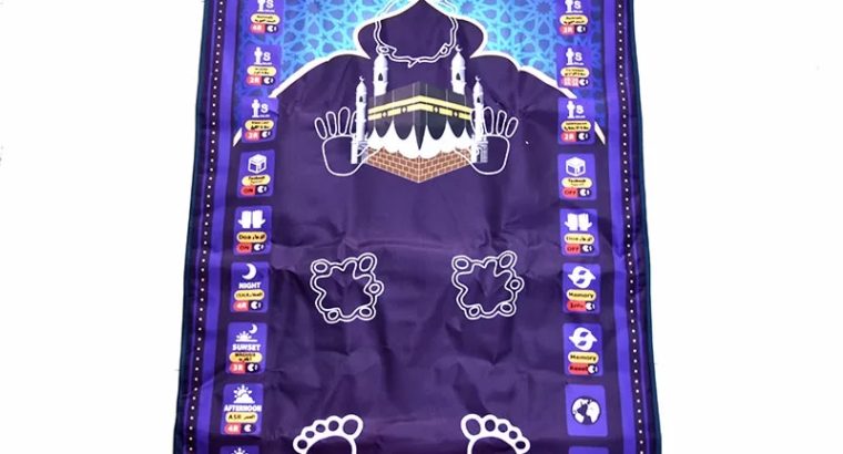 Interactive & Educational praying mat for 6
