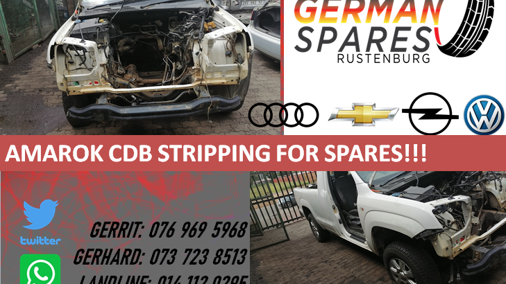 AMAROK CDB STRIPPING FOR SPARES