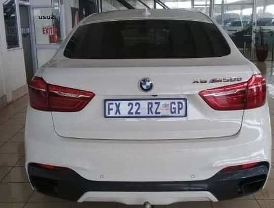 2017 BMW X6 M50D Auto