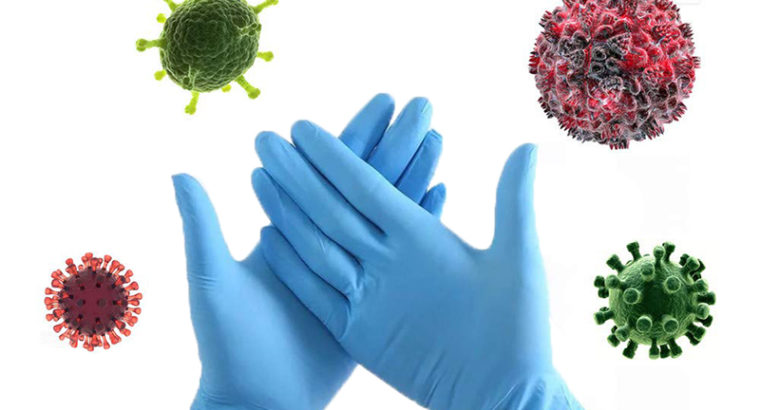 Cranberry Nitrile Gloves