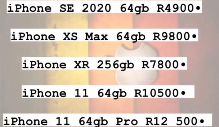 Pre owned and brand new iphones