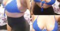 Knitted summer crop tops