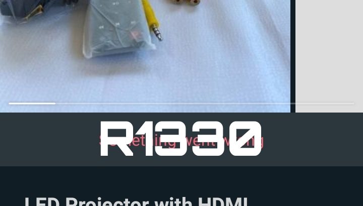 Projectors for sale From R1200 to R2600